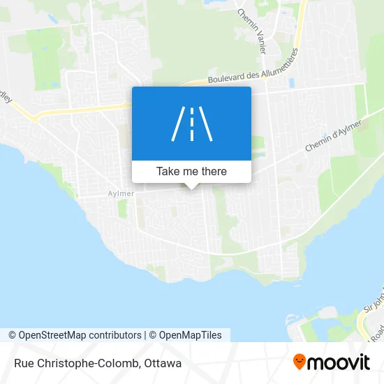 Rue Christophe-Colomb map