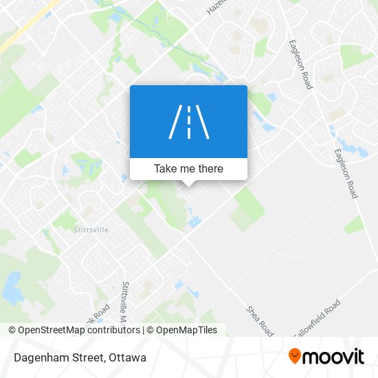 Dagenham Street plan