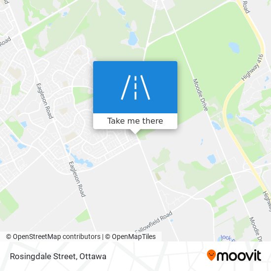 Rosingdale Street map