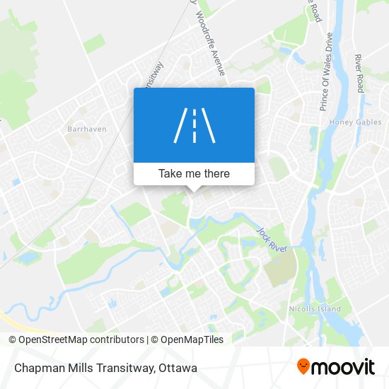 Chapman Mills Transitway plan