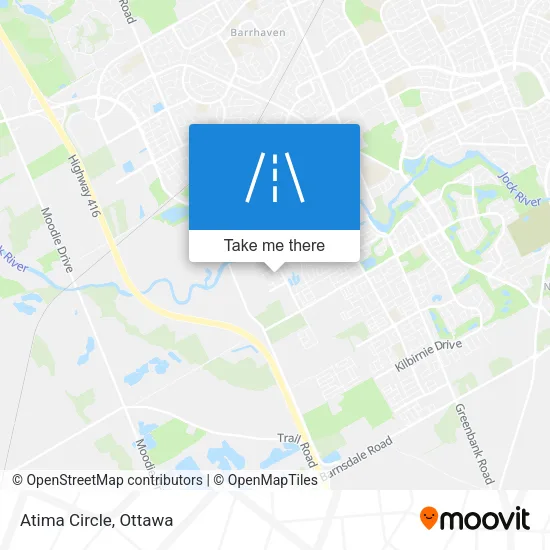 Atima Circle map