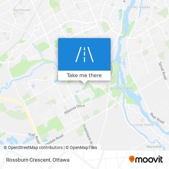 Rossburn Crescent map