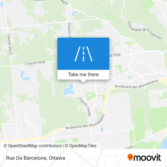 Rue De Barcelone map