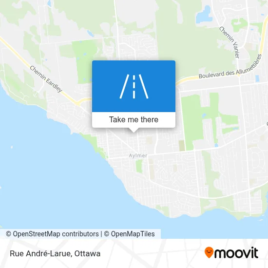 Rue André-Larue map