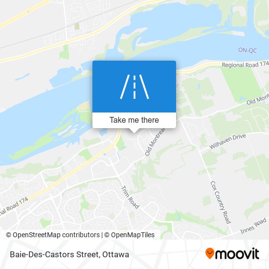 Baie-Des-Castors Street map