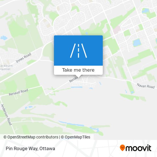 Pin Rouge Way map