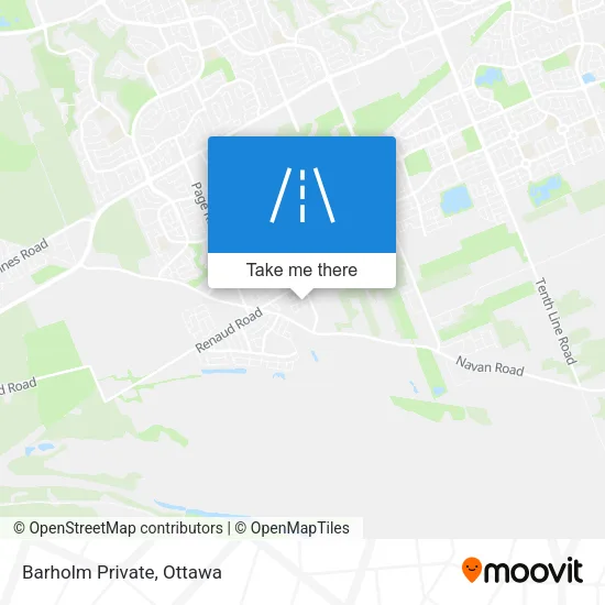 Barholm Private map