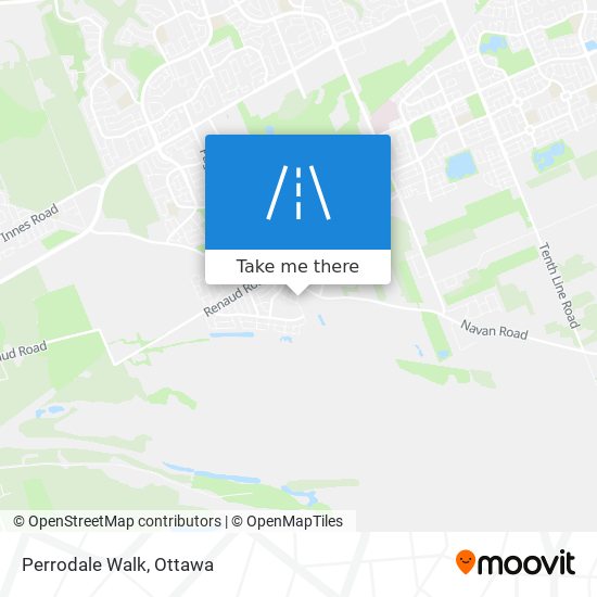 Perrodale Walk map