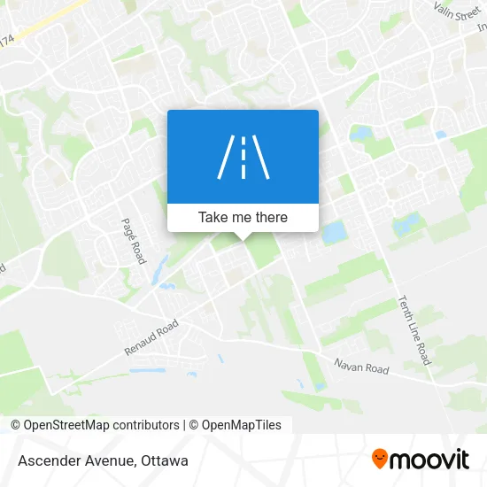 Ascender Avenue map