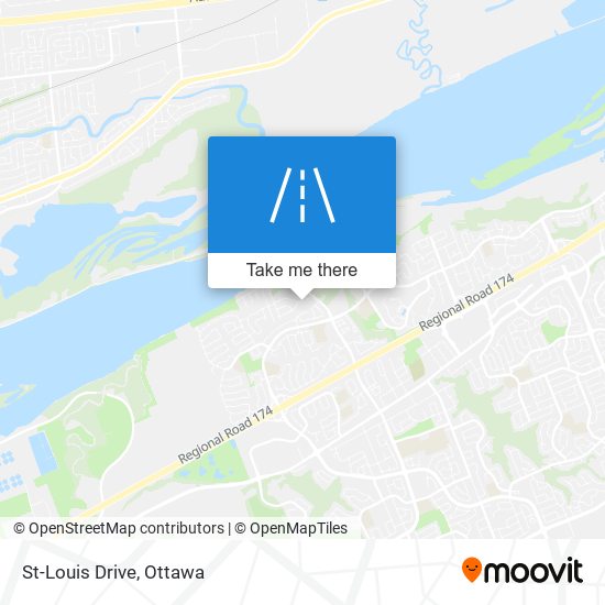 St-Louis Drive map