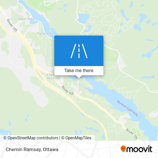 Chemin Ramsay map