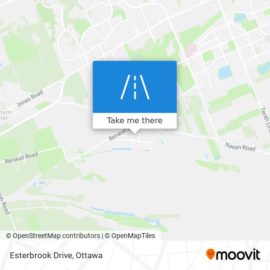 Esterbrook Drive map