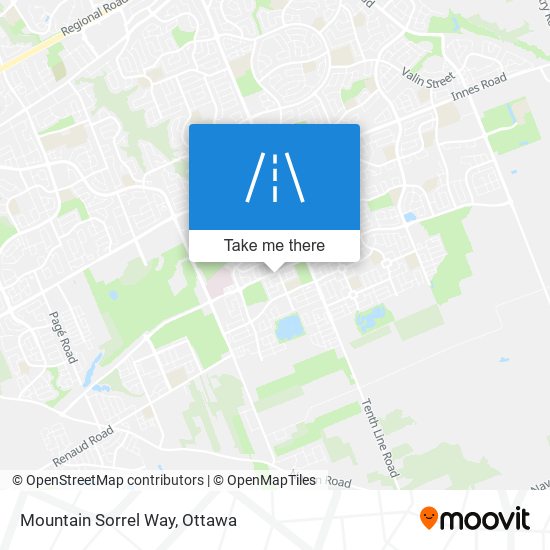 Mountain Sorrel Way plan