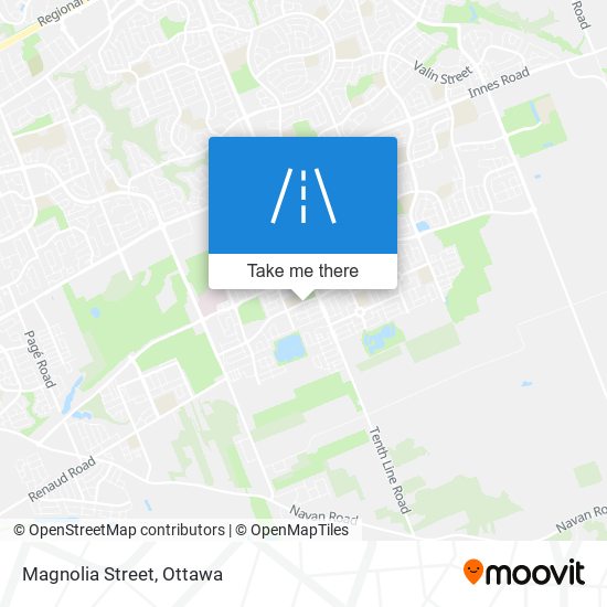 Magnolia Street map