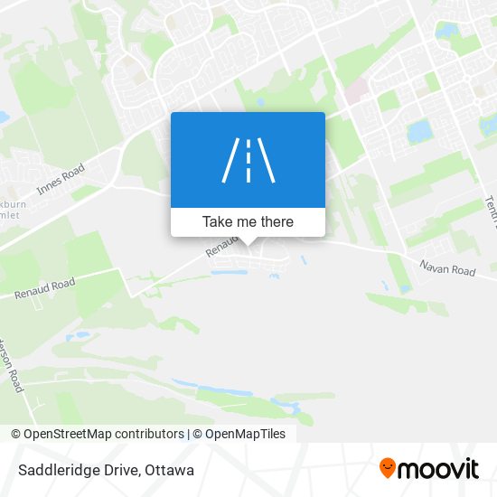 Saddleridge Drive map