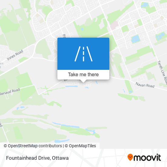 Fountainhead Drive map