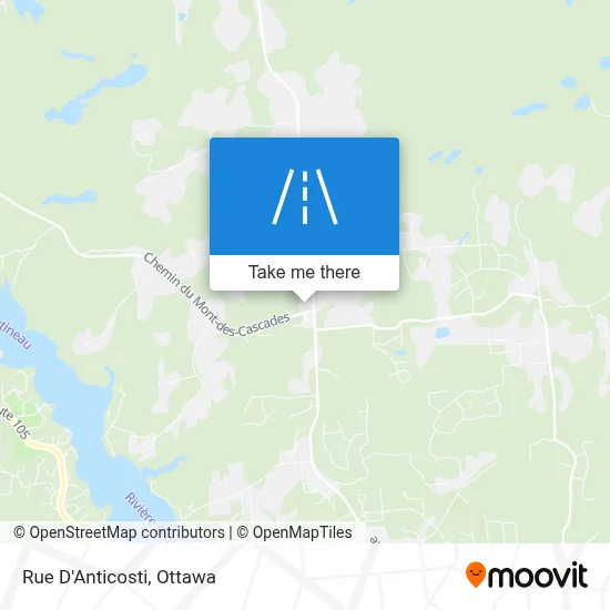 Rue D'Anticosti map