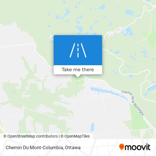 Chemin Du Mont-Columbia map