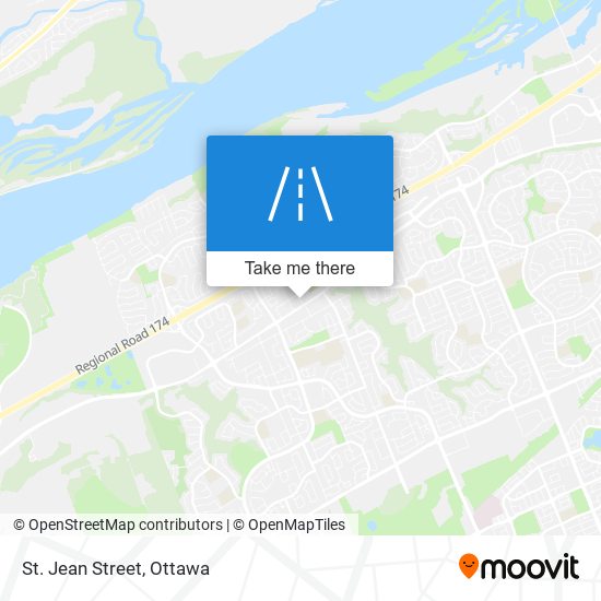 St. Jean Street map