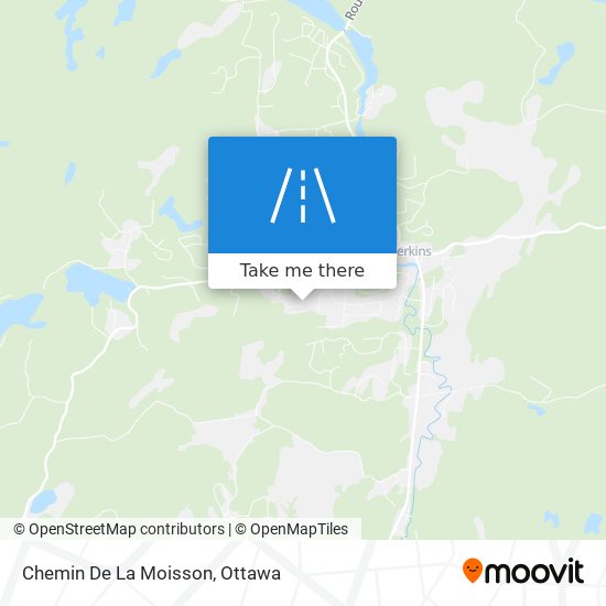 Chemin De La Moisson map