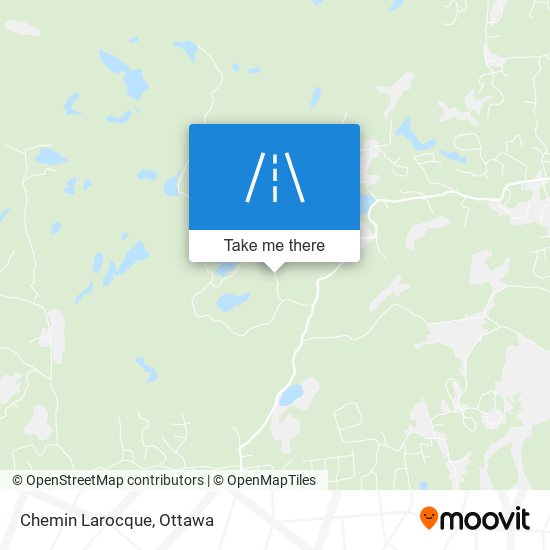 Chemin Larocque map