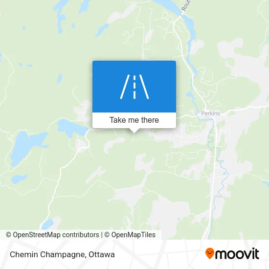 Chemin Champagne map