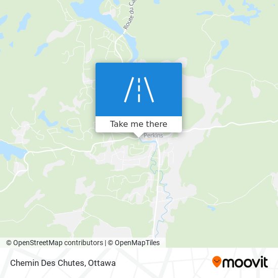 Chemin Des Chutes map