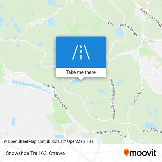 Snowshoe Trail 63 map