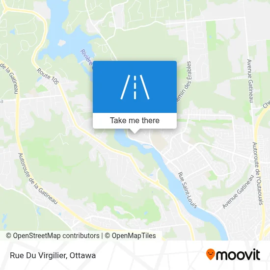 Rue Du Virgilier map