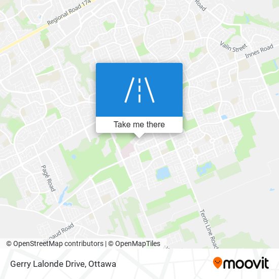 Gerry Lalonde Drive map