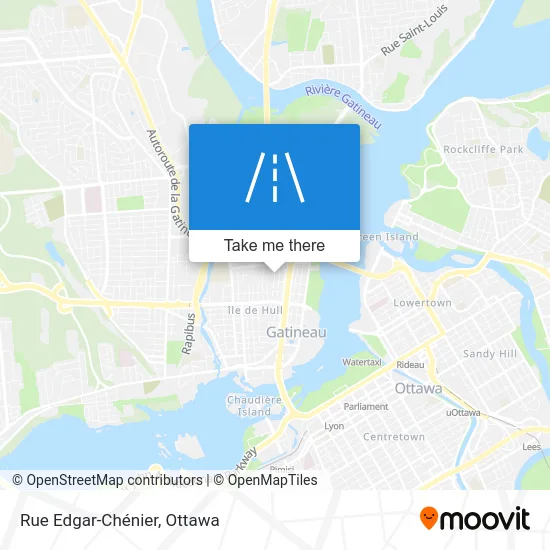 Rue Edgar-Chénier map