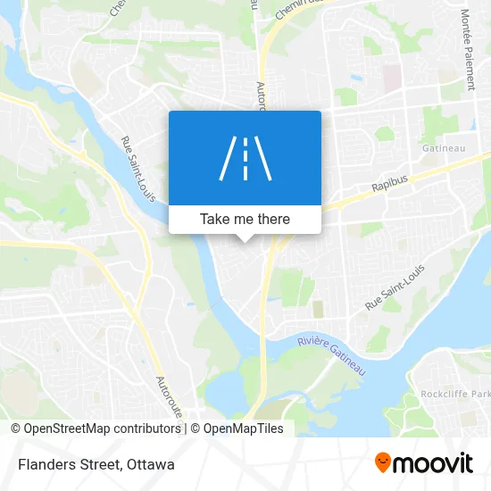 Rue Des Flandres map