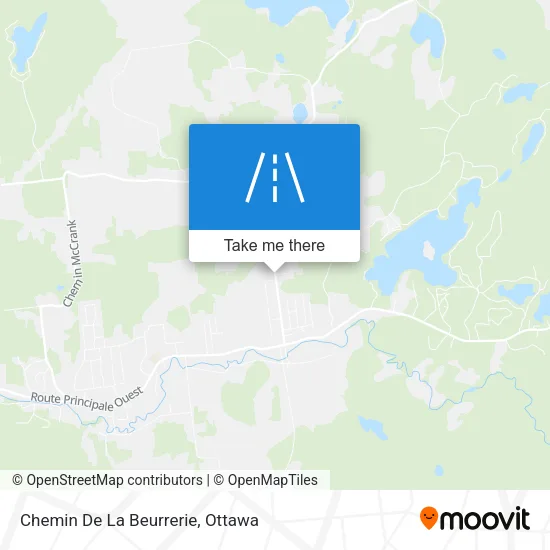 Chemin De La Beurrerie map