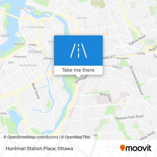 Hurdman Station Place plan