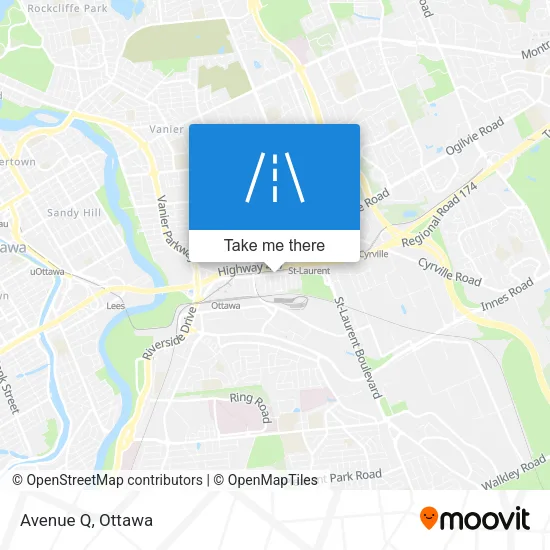 Avenue Q map