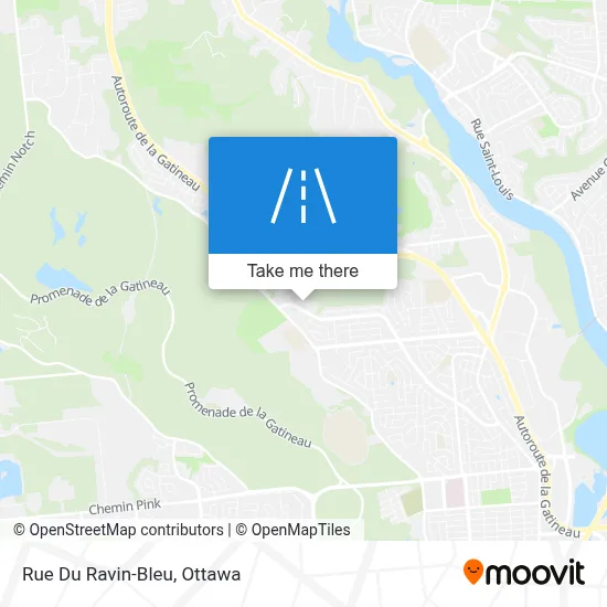 Rue Du Ravin-Bleu map