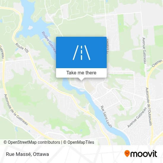 Rue Massé map