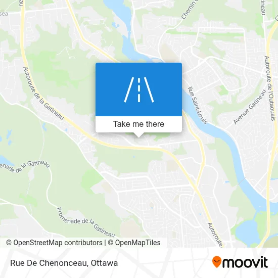 Rue De Chenonceau map