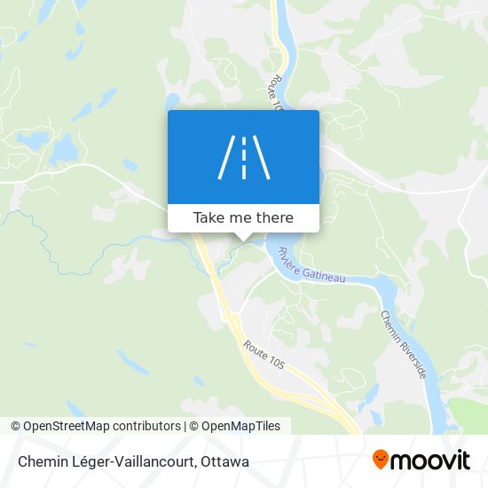 Chemin Léger-Vaillancourt map