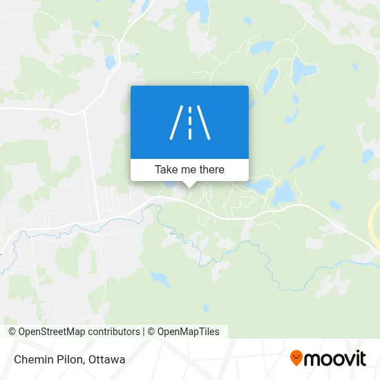 Chemin Pilon map