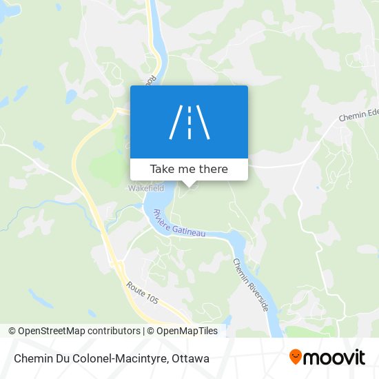 Chemin Du Colonel-Macintyre plan