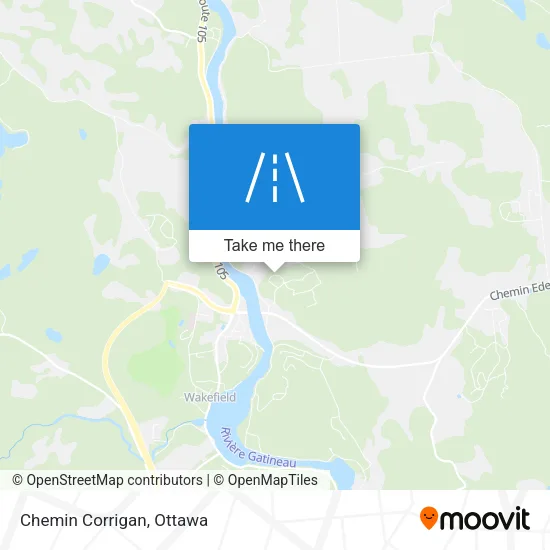 Chemin Corrigan map