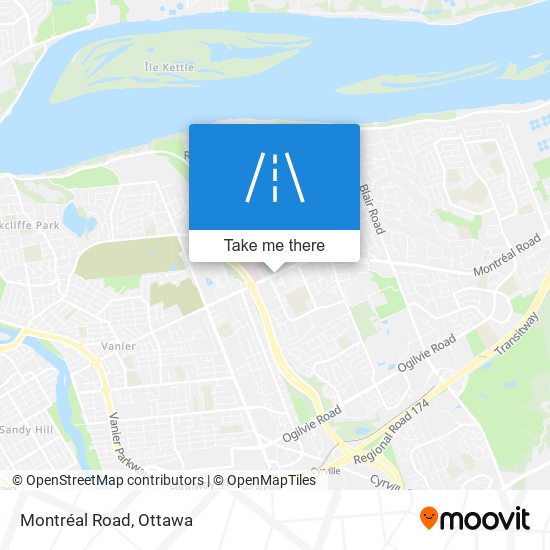 Montréal Road plan