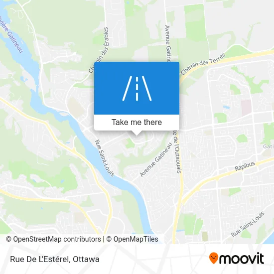 Rue De L'Estérel map