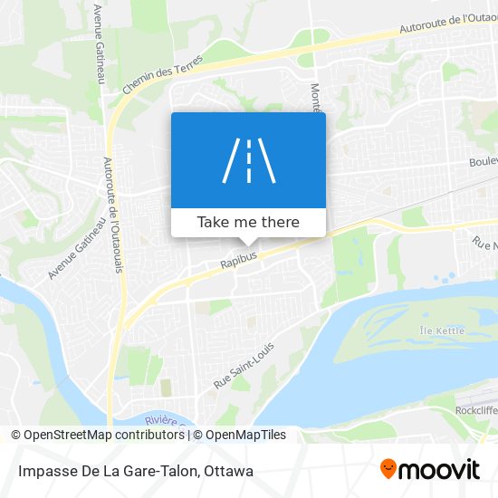 Impasse De La Gare-Talon map