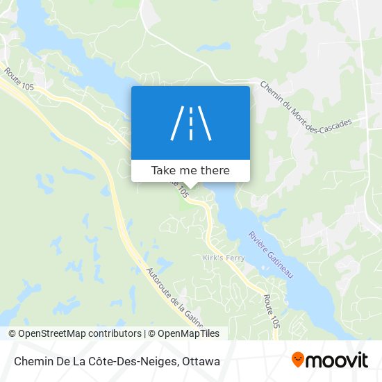 Chemin De La Côte-Des-Neiges plan