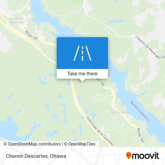 Chemin Descartes map