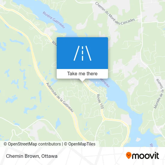 Chemin Brown map