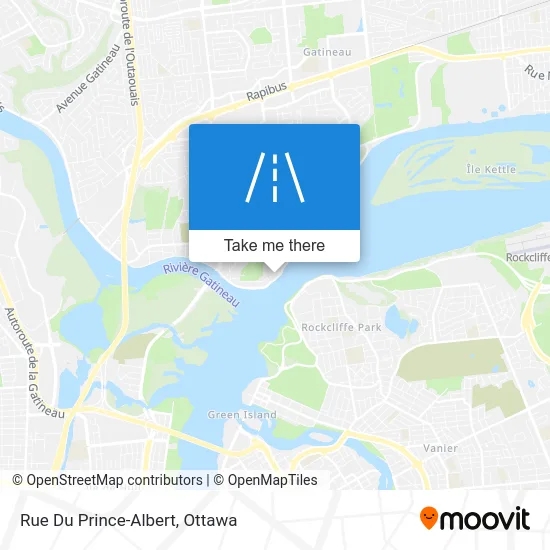 Rue Du Prince-Albert map