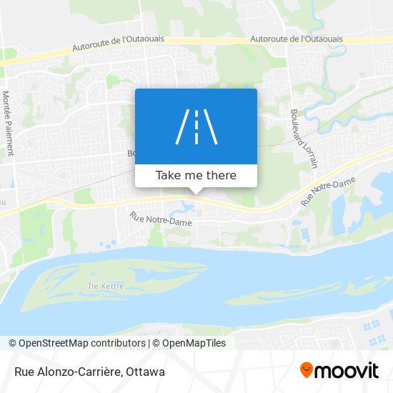 Rue Alonzo-Carrière map